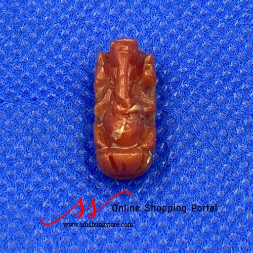 RED GANESH MUGA ! CERTIFIED QUALITY !